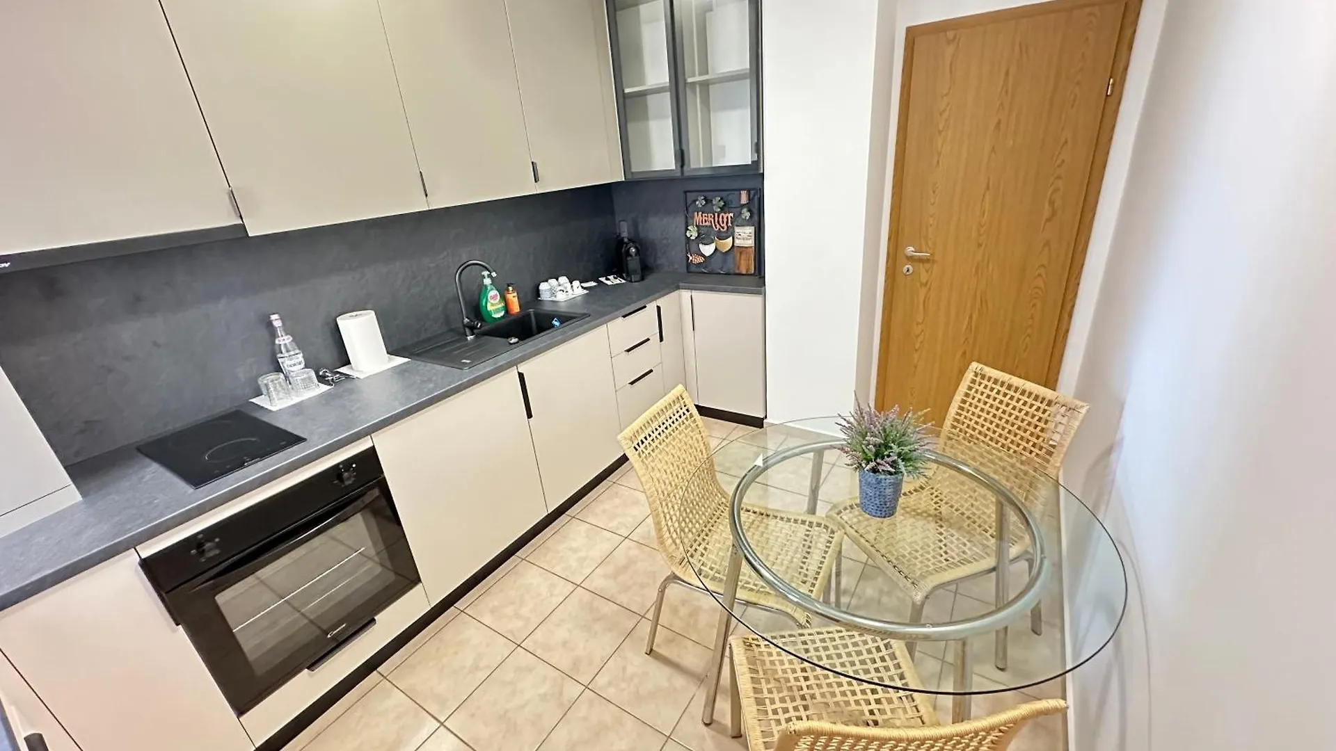 Centru Unirii Luxury VIP Palmier: Two-Room Apartment with Terrace Bucharest 0*,  Romania